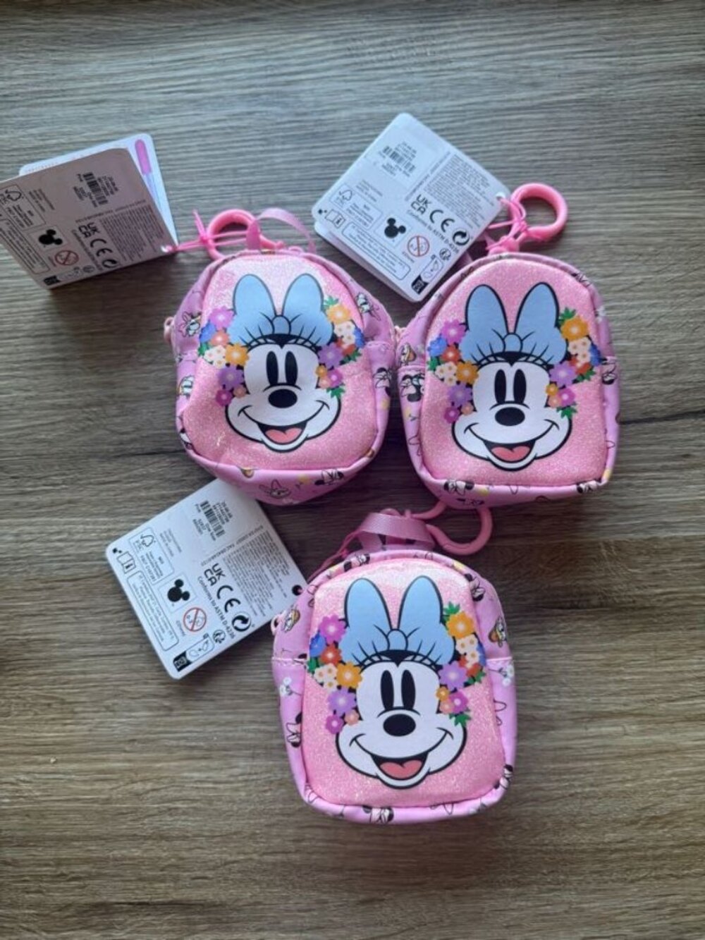 Primark disney minnie mouse mini Backpack pack of 3